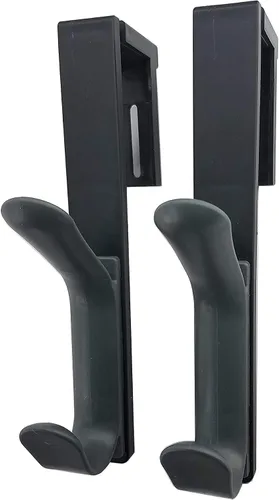 Vista 7 de Modtek Gancho de pared de cubículo de alta resistencia (gancho de pared de 4 pulgadas de profundidad, 1 paquete)
