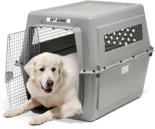 Vista 13 de Petmate Sky Kennel para aire y viaje, jaula para perros compatible con aerolíneas para razas de perros más pequeñas o mascotas de hasta 15 lbs