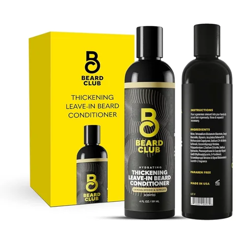 Vista 10 de The Beard Club Crema para Barba de Biotina - Mantequilla de Karité Hidratante y Humectante para un Vello Facial y Piel Más Saludables