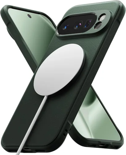 Vista 18 de Ringke Onyx [Compatible con MagSafe] Diseñado para funda de Google Pixel 9 Pro XL, tecnología antihuellas previene manchas aceitosas, agarre