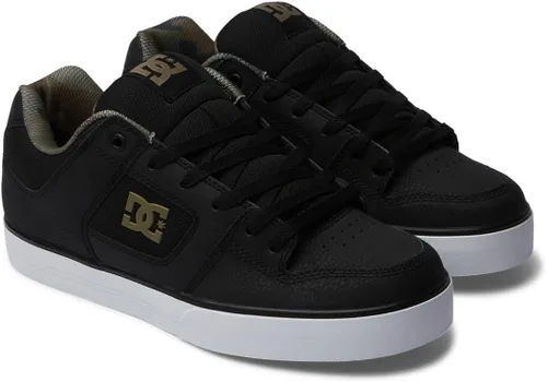 Vista 14 de DC Pureskateshoe - Zapatos de skate para hombre Negro/Negro/Blanco