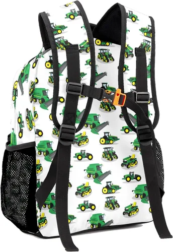 Vista 2 de Zaaprint Mochila escolar personalizada con diseño de escamas de sirena y pescado con texto de nombre para mujeres y hombres, Mochila 9, Mochilas