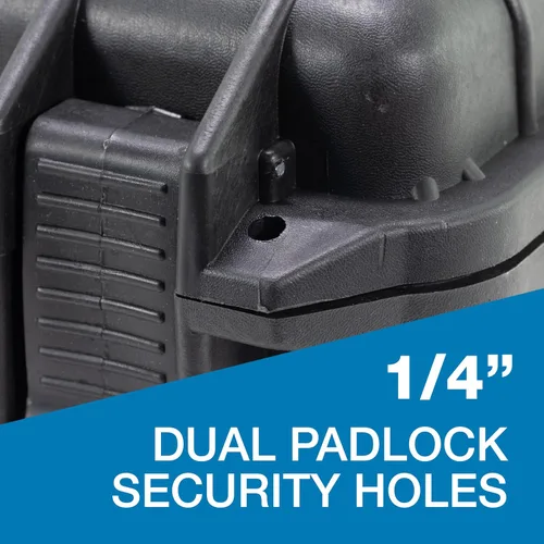 Vista 4 de Funda rígida impermeable - Resistente a golpes y al polvo - Protección de espuma - Válvula de ecualización de presión - Caja de almacenamiento