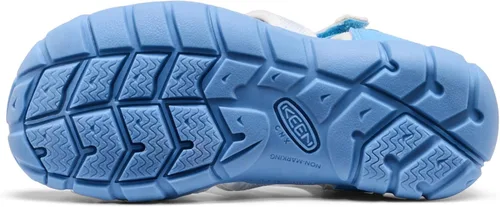 Vista 6 de KEEN Sandalias unisex para niños Seacamp 2 CNX con puntera cerrada Azul Azur/Blanco Estrella