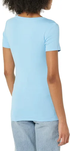 Vista 4 de Tienda Essentials Womens Slim-Fit Short-Sleeve V-Neck T-Shirt