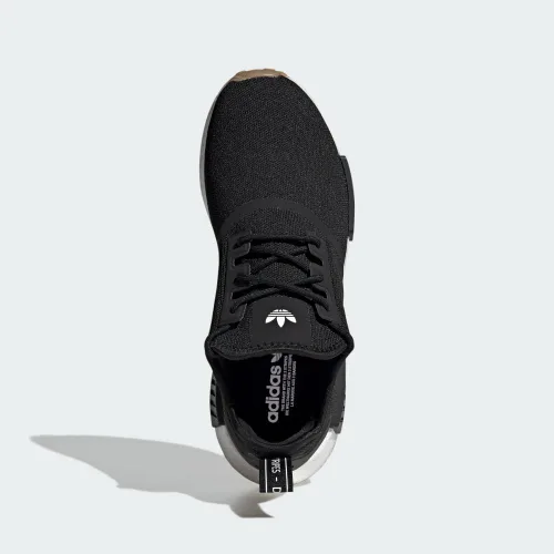 Vista 4 de adidas Zapatos Nmd_R1 para hombre, Negro