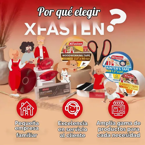 Vista 8 de XFasten Hojas laminadoras autoadhesivas, 9 x 12 pulgadas (paquete de 50), 4.76 pulgadas de grosor