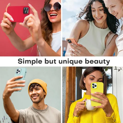 Vista 196 de LOVE 3000 Diseñada para Funda iPhone Air, Silicona Premium [Compatible con Magsafe][Forro de Microfibra Suave Anti-Rayones] Funda Protectora