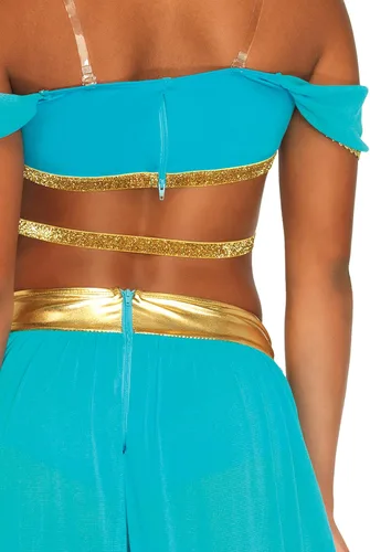 Vista 6 de Leg Avenue - Disfraz de princesa árabe Oasis para mujer