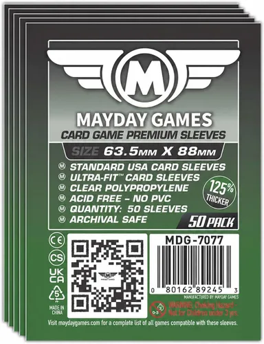 Vista 15 de MayDay Game Ada's Dream Premium - Funda para tarjetas compatible