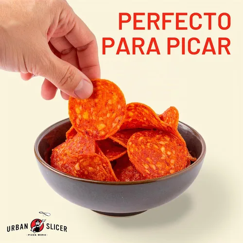 Vista 5 de Urban Slicer Pizza Worx - Pepperoni picante - 5 oz. Paquete