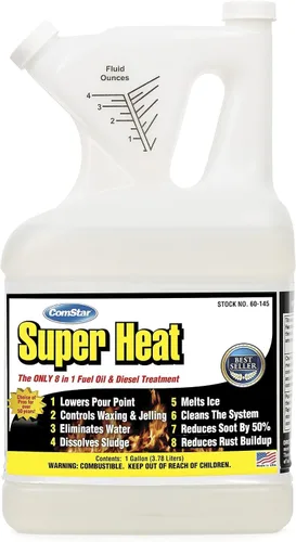 Vista 7 de Super Heat 8-in-1 60-130 de Comstar, tratamiento de aceite y combustible, 16 oz