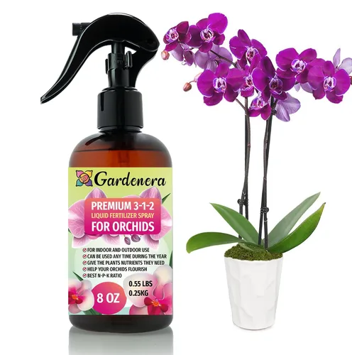 Vista 25 de Gardenera Fertilizante en aerosol multiusos profesional para jardinería doméstica, listo para usar, 3-1-2, alimento suave para plantas para hojas