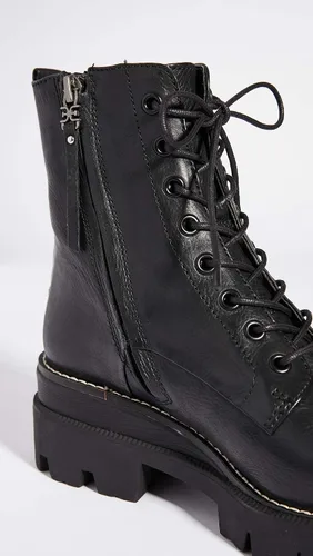 Vista 6 de Sam Edelman Botas de combate con plataforma Garret para mujer