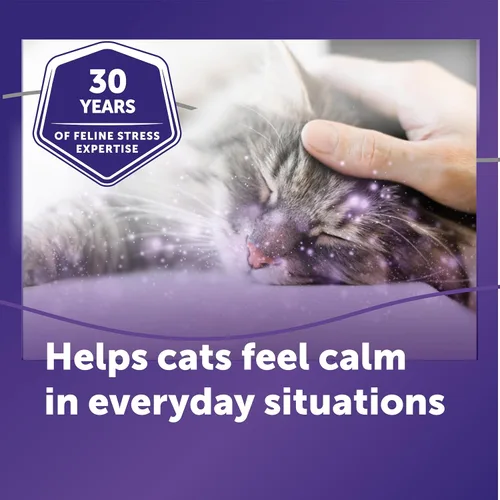 Vista 3 de FELIWAY Optimum - Recambio de difusor calmante para gatos – Recambio de difusor de feromonas para gatos para apoyo avanzado para reducir el estrés
