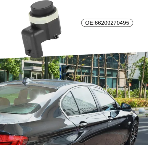 Vista 2 de Coche PDC Sensor inverso 66209270495 Parking Assist Sensor para BMW 528i 2011-2014 Plástico Metal Negro