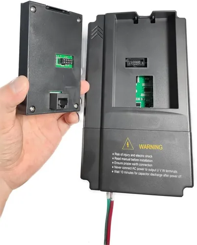 Vista 5 de ATO 1hp VFD 110V Entrada 220V Salida trifásica, variador de frecuencia variable VFD, entrada monofásica de 110V, salida monofásica o trifásica