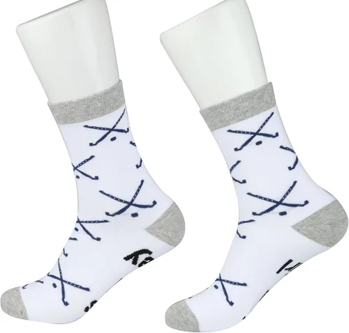 Vista 7 de CMNIM Calcetines novedosos de regalo de hockey sobre césped para niñas, solo una chica que ama el hockey sobre césped, regalo para jugadores