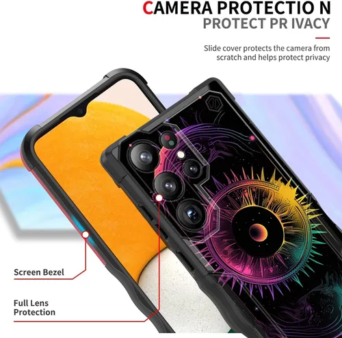 Vista 484 de Funda para Galaxy A14 5G, [Doble Capa][Protección contra Caídas de Grado Militar de 10 Pies] [Antideslizante] Funda Resistente a Prueba de Golpes