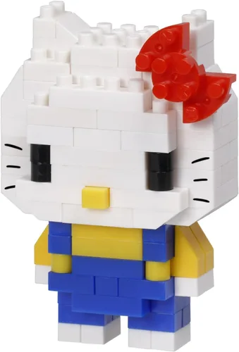 Vista 8 de Nanoblock - Sanrio - CinnamoRoll, kit de construcción de la serie de personajes