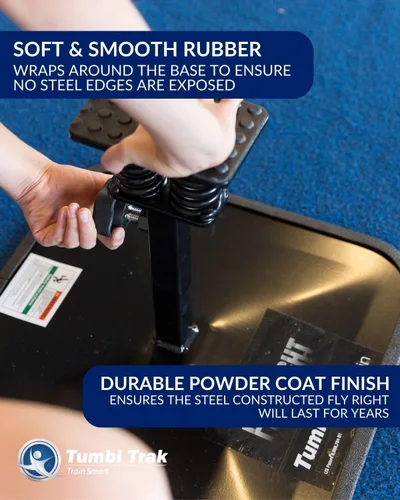 Vista 5 de Tumbl Trak Fly Right - Entrenador de equilibrio y flexibilidad para animadores