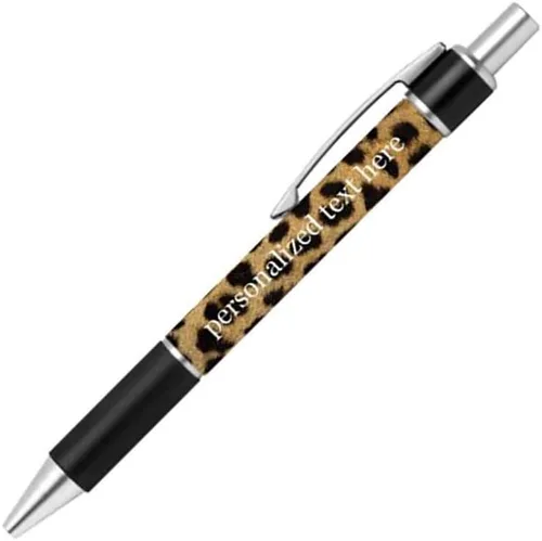 Vista 39 de Bolígrafo personalizado – Nombre o mensaje personalizado – Colores o impresiones – Regalo de papelería, suministros para la escuela de negocios