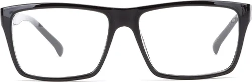 Vista 2 de Newbee Fashion lentes transparentes, cuadrados, clásicos, modernos, unisex