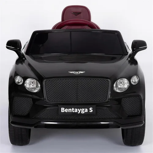 Vista 2 de Autos eléctricos Bentley Bentayga con licencia para niños Cristal negro