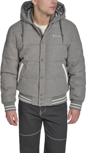 Vista 17 de Champion Chaqueta acolchada Varsity Bomber para hombre