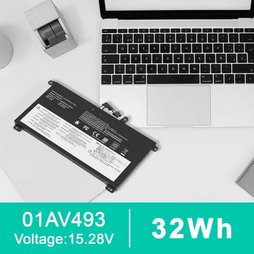 Vista 5 de TREE.NB 01AV493 - Batería de repuesto para laptop ThinkPad T570 T580 P51S P52S Series 00UR890 00UR892 SB10L84121 SB10L84122 SB10L84123 T570 00UR891