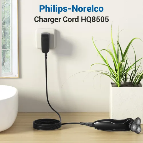 Vista 6 de Auspow Cargador de 15 V para Philips Norelco HQ8505 Series 3000 5000 6000 7000 9000, Multigroom MG5750 MG7750 MG7770 MG7790 BG7030 BG7040 BG5025 QP6
