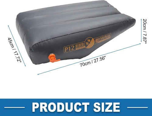 Vista 4 de Colchoneta inflable para asiento delantero, cómodo colchón