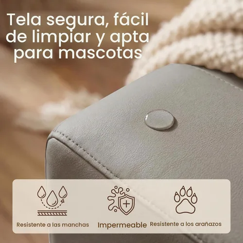 Vista 6 de FiveWillowise Silla mecedora eléctrica para guardería con reposabrazos Gris claro