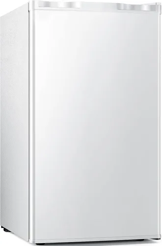 Vista 13 de Antarctic Star Mini refrigerador de 1.6 pies cúbicos con congelador, refrigerador pequeño y compacto con puerta reversible individual, estantes