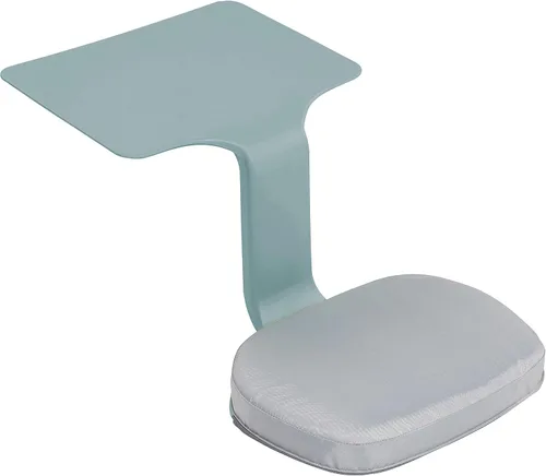 Vista 11 de ECR4Kids The Surf - Escritorio portátil con cojín, asiento flexible, color negro