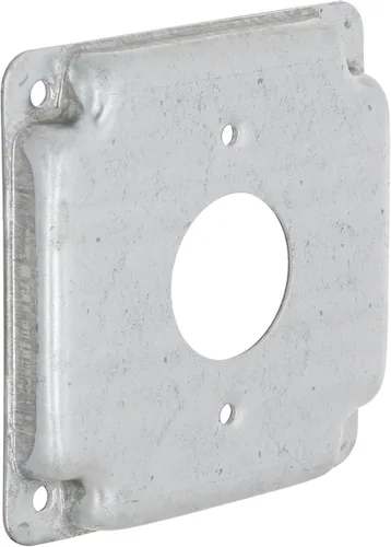Vista 9 de Hubbell-Raco 800C 1 Toggle - Cubierta de trabajo cuadrada expuesta de 4 pulgadas