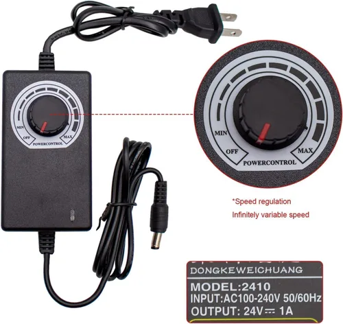 Vista 6 de top-tool - Engranaje de actuador lineal de ciclo recíproco, motor telescópico ajustable, motor de bricolaje con controlador de velocidad, carrera
