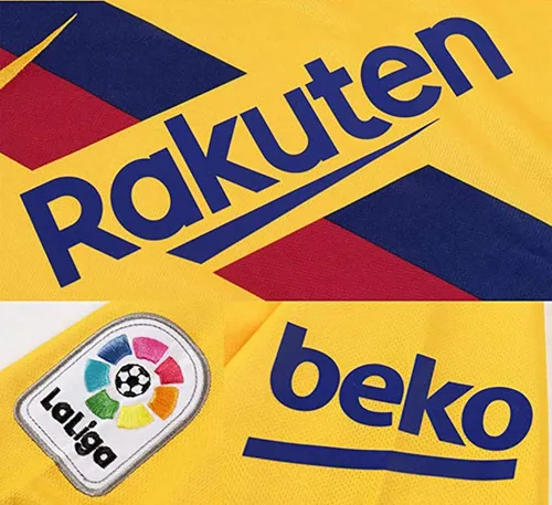 Vista 5 de Messi Barcelona Jersey #10 Camiseta de fútbol 2019-2020 Camiseta de fútbol en casa para niños