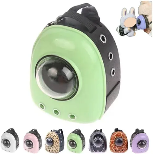 Vista 13 de Mochila de muñeca para Labubu, mini mochila llavero para disfraz de Labubu, lindas bolsas de muñeca para accesorios Labubu