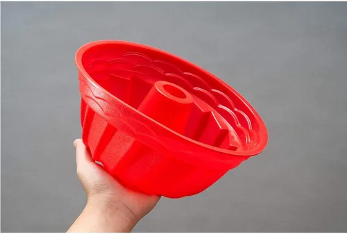 Vista 4 de IELEK - Molde de silicona con forma de flor antiadherente para tartas, gelatinas, pan, tubo para hornear pasteles, gelatinas, gelatina, pan, Para