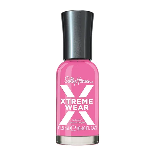 Vista 113 de Sally Hansen Xtreme Wear Esmalte de uñas sin rayas, acabado brillante, duradero, resistente a las astillas, transparente, color de uñas plateado 130