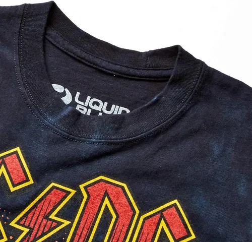 Vista 3 de Liquid Blue t-Shirt Metal Men's AC-DC - Angus Lightening 11849