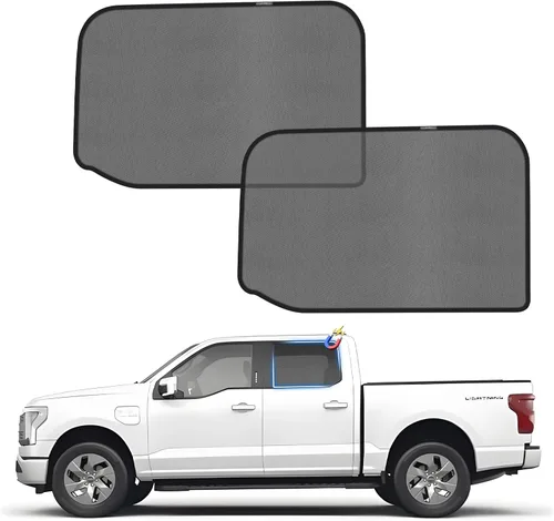 Vista 12 de KUST Persianas de ventana de automóvil para Toyota 4Runner 2011-2023, accesorios de malla transpirable, cubiertas magnéticas de malla transpirable