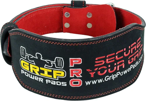 Vista 2 de Grip Power Pads Weightlifting Belt Workout Clothes for Bodybuilder Powerlifter Weightlifter Keep Your Core Engaged Back Support