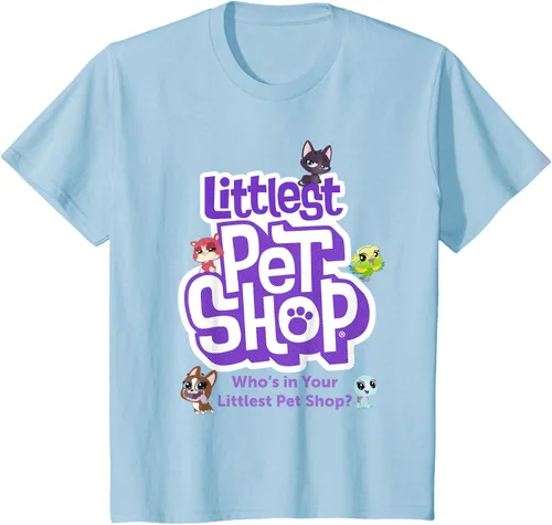Vista 6 de Littlest Pet Shop ¿Quién está en tu tienda? Camiseta Blanco