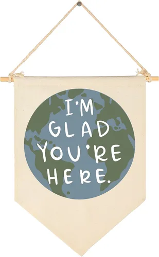 Vista 21 de Letrero de pared para aula, regalo para profesores, decoración inspiradora de vuelta a la escuela, bandera de pared con texto en inglés "Let's Root