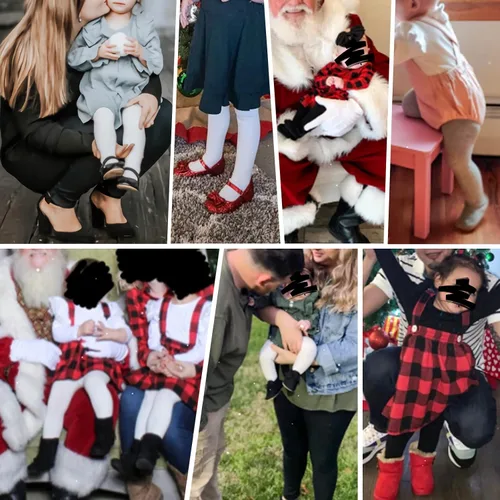 Vista 6 de American Trends Medias de bebé con agarre antideslizante, calcetines para recién nacidos, leggings ultra suaves