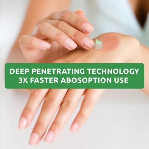 Vista 6 de SaluVera Crema para aliviar el dolor neuropatía – Alivio del dolor nervioso de máxima fuerza para pies, dedos de los pies, manos, piernas con aloe