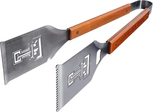 Vista 43 de YouTheFan NCAA Grill-A-Tong - Pinzas para barbacoa de acero inoxidable cortadas con láser