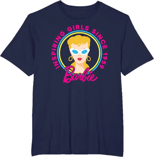 Vista 51 de Barbie - Camiseta inspiradora del 60 aniversario para niñas desde los 59 Negro